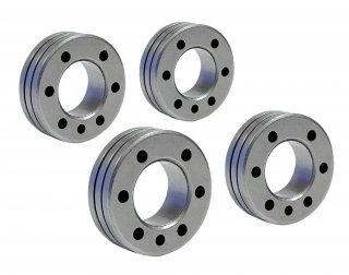 4 DRAHTFÜHRUNGSROLLEN TWIN TYP C - FÜLLDRAHT STAHL Ø 1,8/2,0