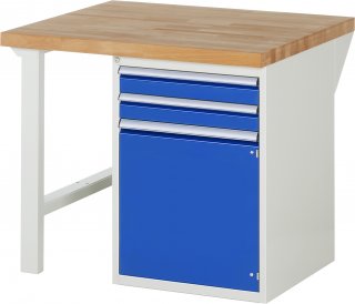 Werkbank 7503A1 | B1000xT900xH890mm | 2xSchublade-VA | 1xTür