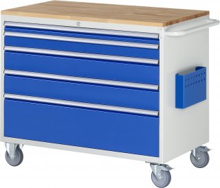 Montagewagen XXL5.2 | B1145xT650xH975mm | 5xSchublade-TA | B-Top-25mm