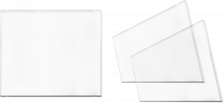 3 Innenscheiben für PANORAMIC 3XL (zentrale Scheibe + 2 seitliche Sche