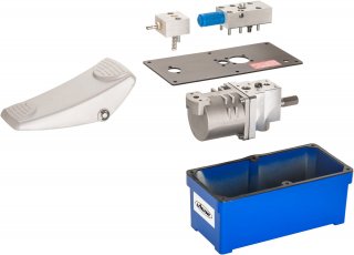 VIGOR Kompakt-Radlager Demontage / Montage Satz ∙ mit Pneumatik Fußpumpe ∙ V5554-2 ∙ 28-teilig ∙ Anzahl Werkzeuge: 28