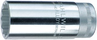 3/8" Steckschlüsseleinsatz SW 19mm L.65mm