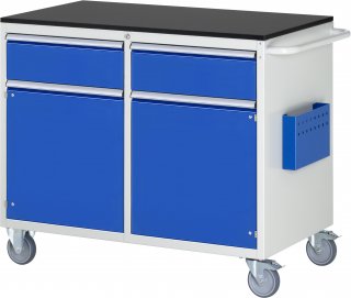 Montagewagen LL5.8.8 | B1145xT650xH970mm | 2xSchublade-TA | 2xTüren  | M-Top-20mm