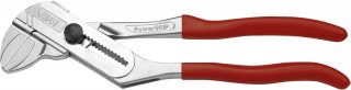 Zangenschlüssel PowerGRIP L.250mm Kopf verchromt Griffe roter Kunststoffüberzug