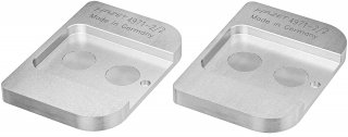 HAZET Bremsadapterplatten Satz für Doppelkolben Bremssättel 4971-2/2 ∙ 2 Stück-teilig