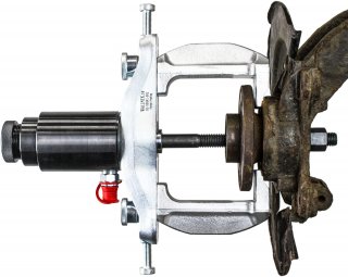 VIGOR Druckfuß Satz ∙ Demontage ∙ für Kompakt-Radlager ∙ V3755 ∙ 2-teilig ∙ Anzahl Werkzeuge: 2