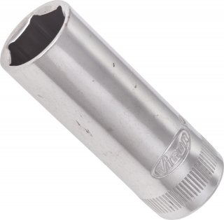 VIGOR Sechskant Steckschlüsseleinsatz ∙ lang ∙ V2701N ∙ 1/4 Zoll (6,3 mm) Vierkant hohl ∙ Außen Sechskant Profil ∙ SW 13 mm
