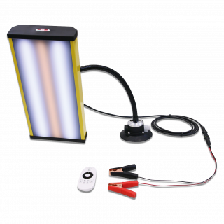 LED-Ausbeullampe