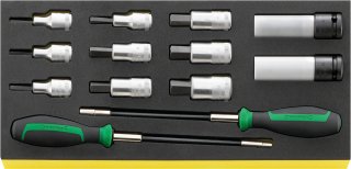 Satz INHEX- | Radmutter- | Sechskantschlüssel TCS 54/2309K/12506 13 St.