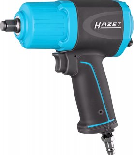 HAZET Schlagschrauber 9012ECO ∙ Lösemoment maximal [Nm]: 1700 Nm ∙ 1/2 Zoll (12,5 mm) Vierkant massiv ∙ Hochleistungs-Doppelhamm