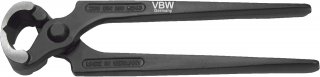 Kneifzange L.180mm Kopf poliert Griffe schwarz lackiert