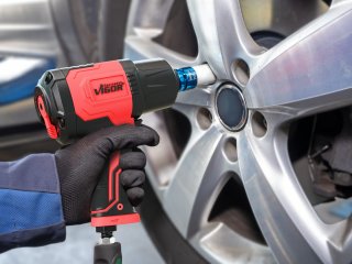 VIGOR Schlagschrauber ∙ V4801 ∙ Lösemoment maximal [Nm]: 1800 Nm ∙ 1/2 Zoll (12,5 mm) Vierkant massiv