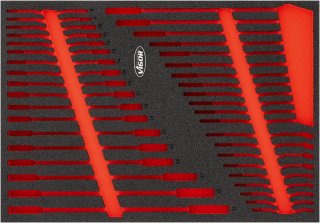 VIGOR Schraubenschlüssel-Einlage ∙ leer ∙ L ∙ V6807N-L ∙ L x B x H: 563 mm x 393 mm x 35 mm