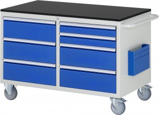 Montagewagen LL3.0.1 | B1145xT650xH790mm | 7xSchublade-TA | M-Top-20mm