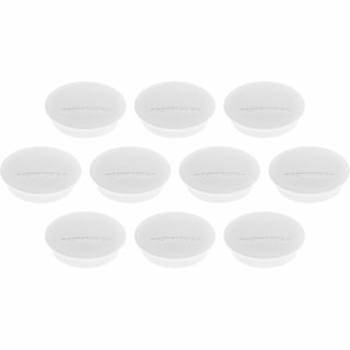 magnetoplan Magnet Discofix Junior 1662100 34mm weiß 10St.