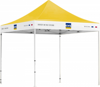 GYS-Veranstaltungszelt 2 x 2m - ohne Plane