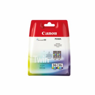 Canon Tintenpatrone 1511B018 CLI36 12ml c/m/y 2 St./Pack.