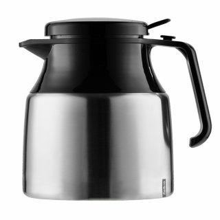 Helios Isolierkanne Mondial Push 2405 Edelstahl 1,3l