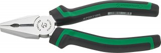Kombinationszangen L.160mm Kopf verchromt Griffe 2-Komponenten-Griffe