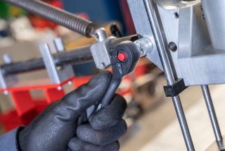 VIGOR Steckschlüssel Satz ∙ V7514/13 ∙ 1/4 Zoll (6,3 mm) Vierkant hohl ∙ Außen Doppelsechskant Profil ∙ 13-teilig ∙ 4 – 14 mm ∙ 