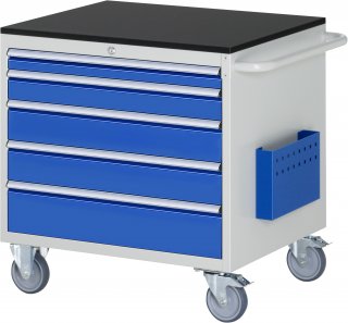 Montagewagen XL3.11 | B770xT650xH790mm | 5xSchublade-TA | M-Top-20mm