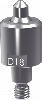 MATRIZE D18 FÜR NIETMASCHINEN 8T/10T (Push-Pull - kompatibel)