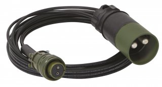 Kabel 5.0m - 4mm² + NATO-Anschluss für GYSFLASH XTREM