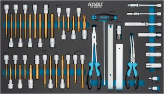 HAZET Werkzeug Satz 163-647/45 ∙ 45-teilig