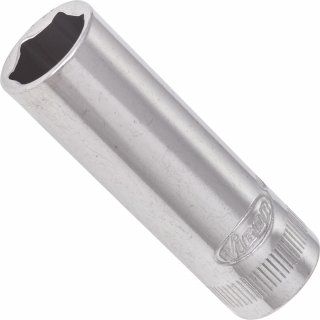 VIGOR Sechskant Steckschlüsseleinsatz ∙ lang ∙ V2699N ∙ 1/4 Zoll (6,3 mm) Vierkant hohl ∙ Außen Sechskant Profil ∙ SW 11 mm