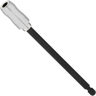 VIGOR Bithalter ∙ mit Magnetring ∙ lang ∙ V7601-150 ∙ 1/4 Zoll (6,3 mm) Sechskant massiv ∙ 1/4 Zoll (6,3 mm) Sechskant hohl ∙ 15