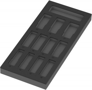 9825 Schaumstoffeinlage Zyklop C | 1/2" | Impaktor Deep Steckschlüs