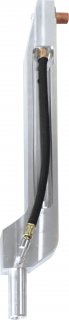 Elektrodenarm X4C - 8 bar/150 daN - LG 350 mm + Kappe Typ A X4C - Alu