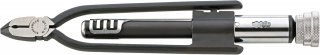 Drahtwirbelzange L.230mm Kopf brüniert | poliert Griffe brüniert