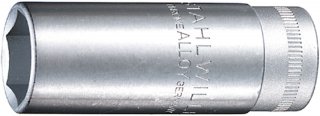 3/8" Zündkerzen-Steckschlüsseleinsatz SW 18mm L.65mm