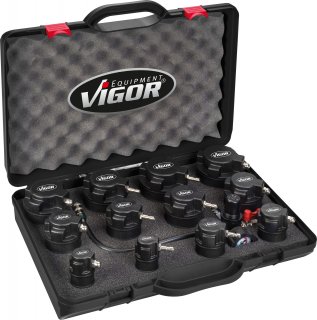 VIGOR Turbosystem Abdrücker Satz ∙ für Kfz ∙ V4304 ∙ 13-teilig ∙ Anzahl Werkzeuge: 13