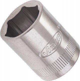 VIGOR Sechskant Steckschlüsseleinsatz ∙ V2426N ∙ 1/4 Zoll (6,3 mm) Vierkant hohl ∙ Außen Sechskant Profil ∙ SW 14 mm
