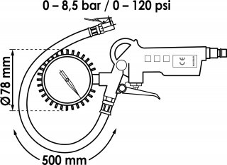 VIGOR Reifenfüller ∙ V6905