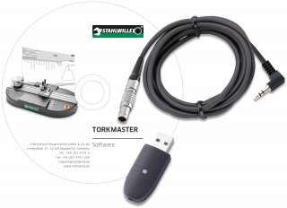 USB-Adapter u.Kabel m.Software TorkMaster f.