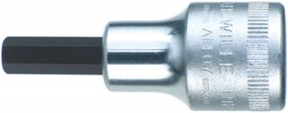 INHEX-Schraubendrehereinsatz 1/2" 7mm L.60mm