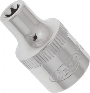 VIGOR T Steckschlüsseleinsatz ∙ V2726N ∙ 3/8 Zoll (10 mm) Vierkant hohl ∙ Außen TORX® Profil ∙ SW E6