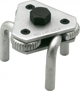 HAZET Ölfilterschlüssel 2172 ∙ 3/8 Zoll (10 mm) Vierkant hohl ∙ 65 – 115 mm