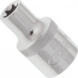 T-Profil Steckschlüsseleinsatz ∙ V2730 1/2 Zoll (12,5 mm) Vierkant hohl ∙ Außen TORX® Profil ∙ E10 T-Profil Steckschlüsseleinsatz ∙ V2730