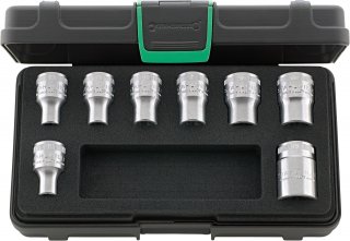 1/2" Satz Steckschlüsseleinsätze TORX® 50TX/8 KN 8 St.