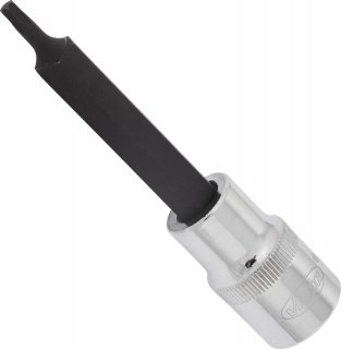 VIGOR T Schraubendreher-Einsatz ∙ V2161 ∙ 1/2 Zoll (12,5 mm) Vierkant hohl ∙ Innen TORX® Profil ∙ SW T20