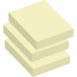 Soennecken Haftnotiz Powernotes 5862 50x40mm 100Bl. ge 3St.