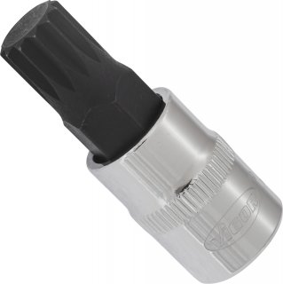 VIGOR Innenvielzahn Schraubendreher-Einsatz ∙ XZN ∙ V6111 ∙ 3/8 Zoll (10 mm) Vierkant hohl ∙ Innen Vielzahn Profil XZN ∙ SW M12