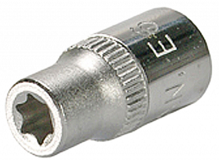 Steckschlüsseleinsatz | 1/4" | E-Profil | E6