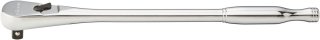 VIGOR Feinzahn-Umschaltknarre ∙ lange Ausführung ∙ V4946 ∙ 1/2 Zoll (12,5 mm) Vierkant massiv ∙ 380 mm