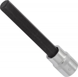 VIGOR Innensechskant Schraubendreher-Einsatz ∙ V6145 ∙ 3/8 Zoll (10 mm) Vierkant hohl ∙ Innen Sechskant Profil ∙ SW 10 mm