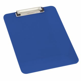 Klemmbrett DIN A4 Polystyrol blau